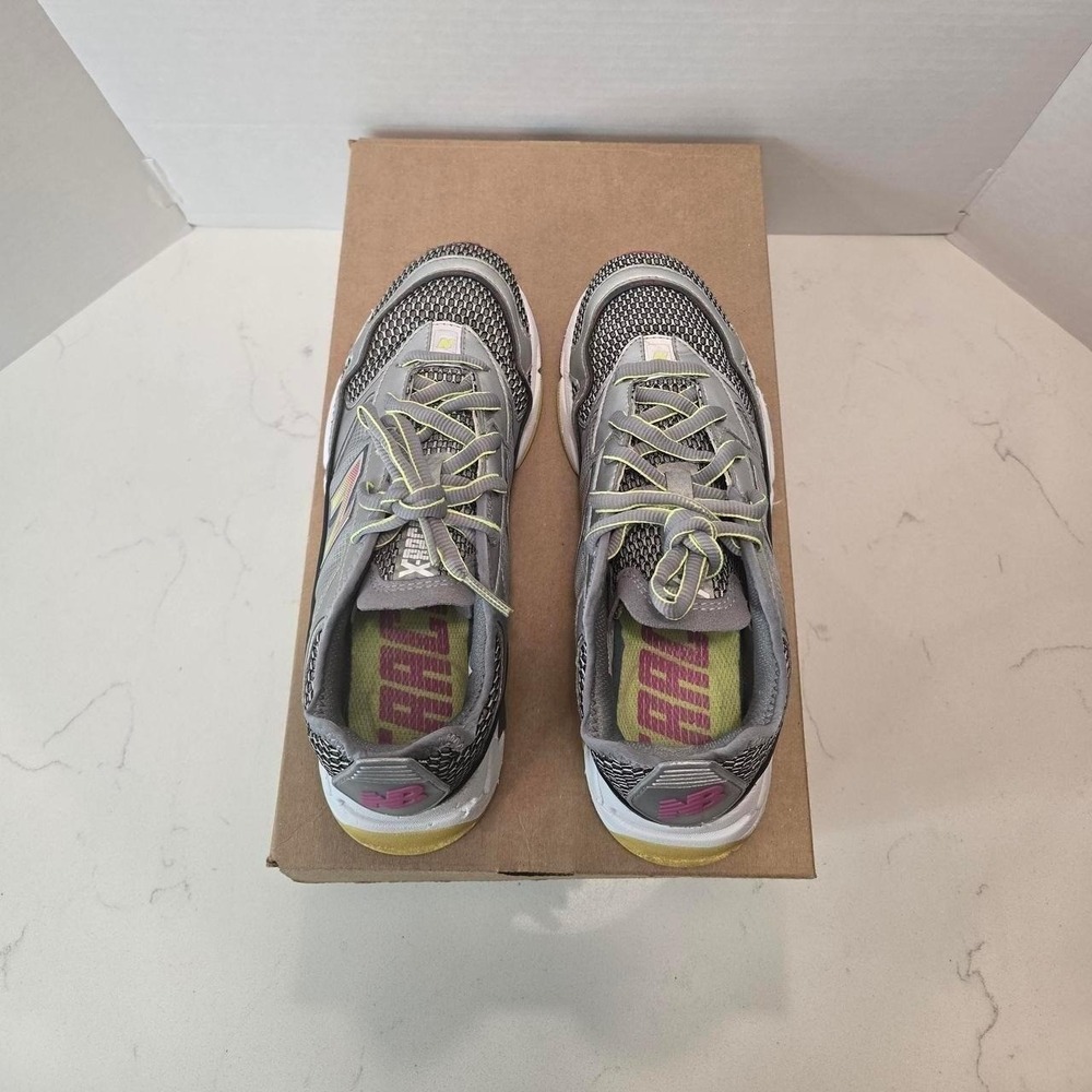 New Balance X Racer Trainers Gray Pink Women's Sneakers - 6 US - Picture 6 of 6